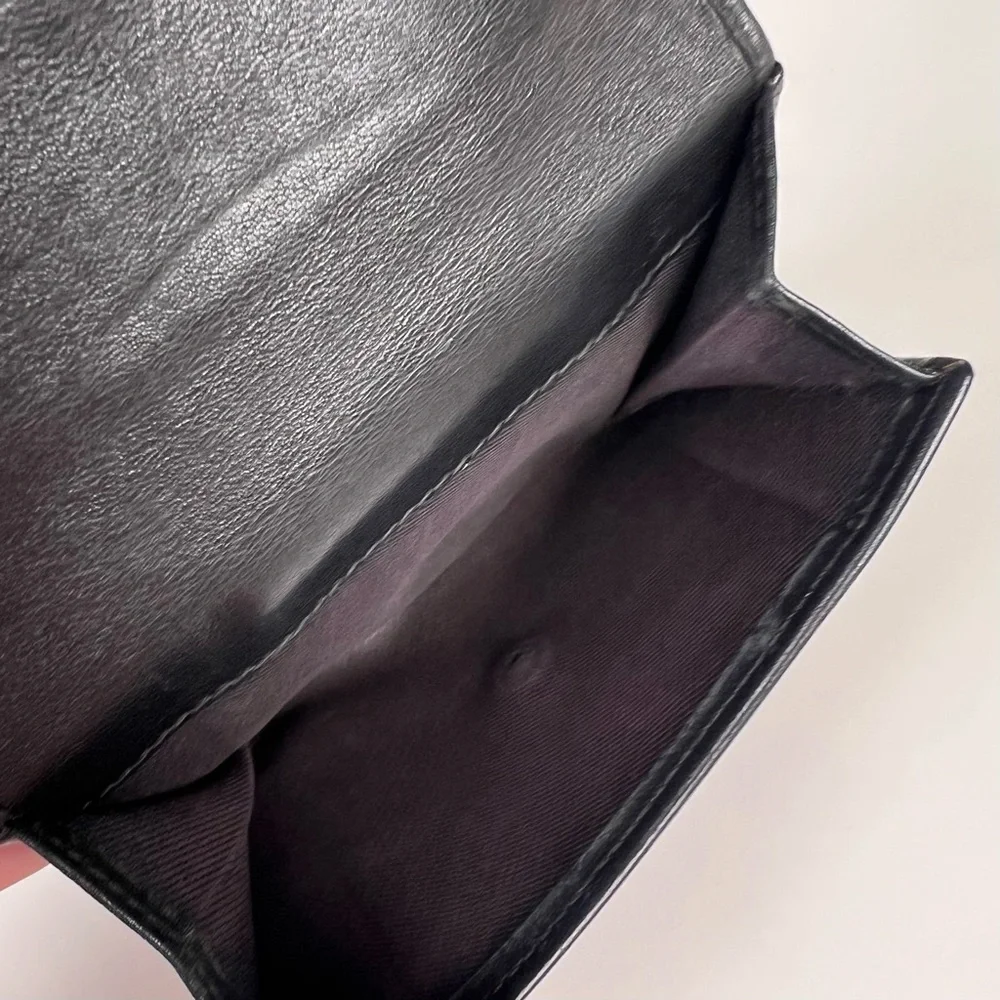 Bulgari Leather Wallet